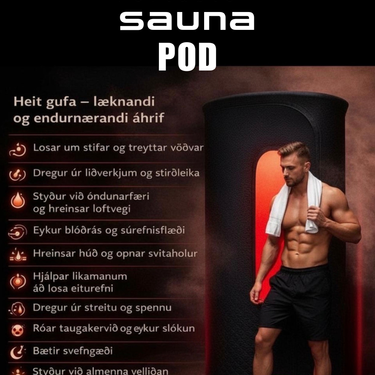 Infra red portable sauna Pod